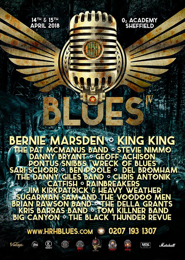 HRH Blues Festival Tickets Raffle Prize Edinburgh Blues Club